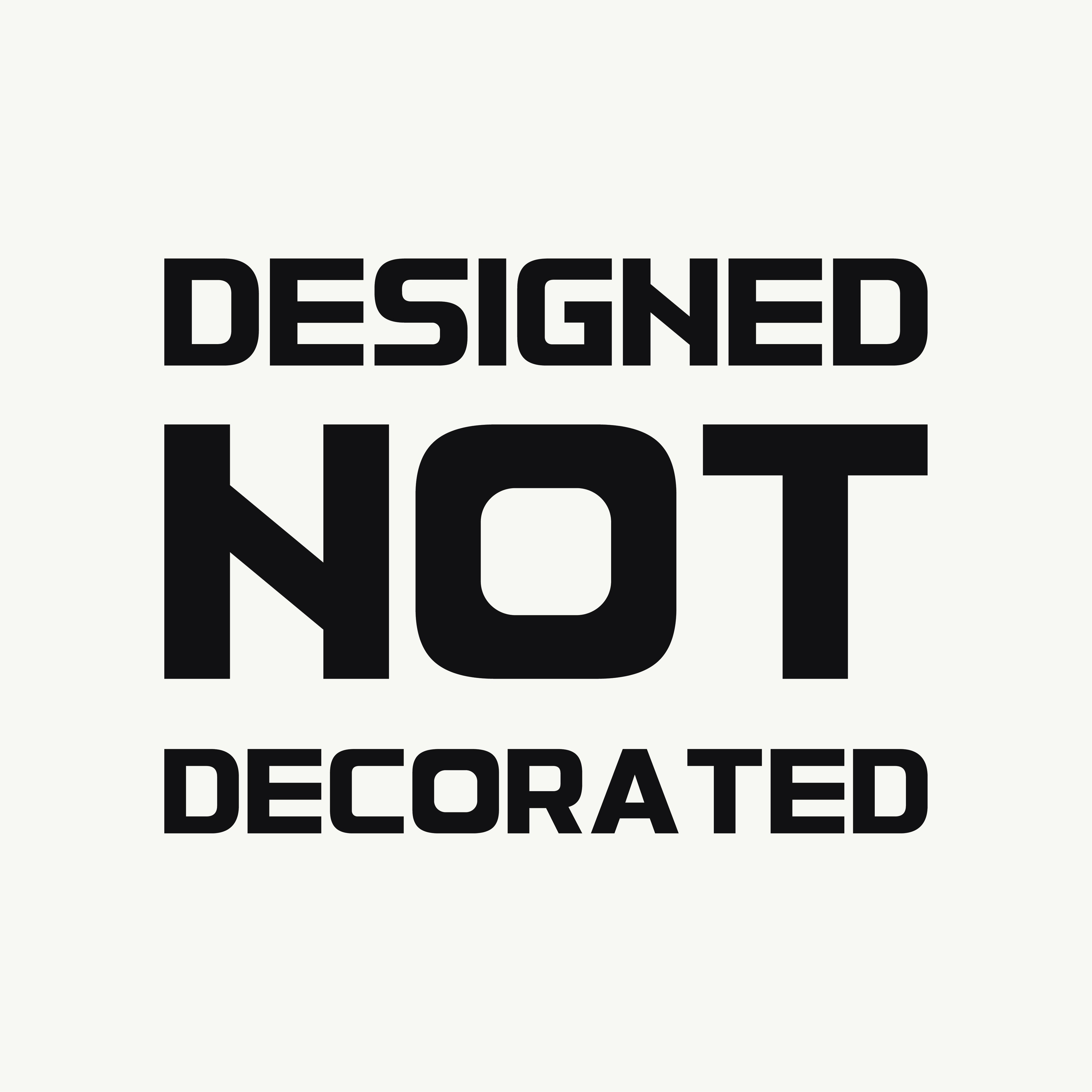 minimal streetwear t-shirt black FALLR design DESIGNED NOT DECORATED print